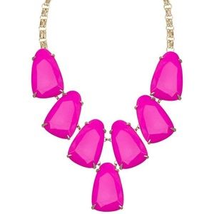 Kendra Scott Magenta Harlow Necklace